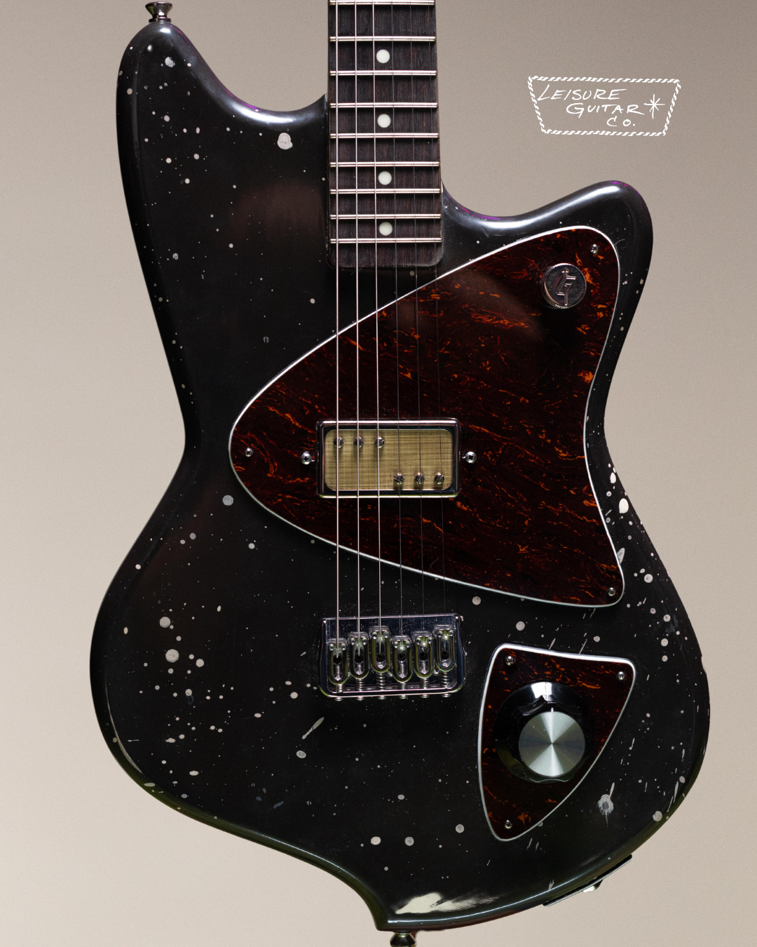 The Leisure Caster Custom / Splattered Dark Chocolate