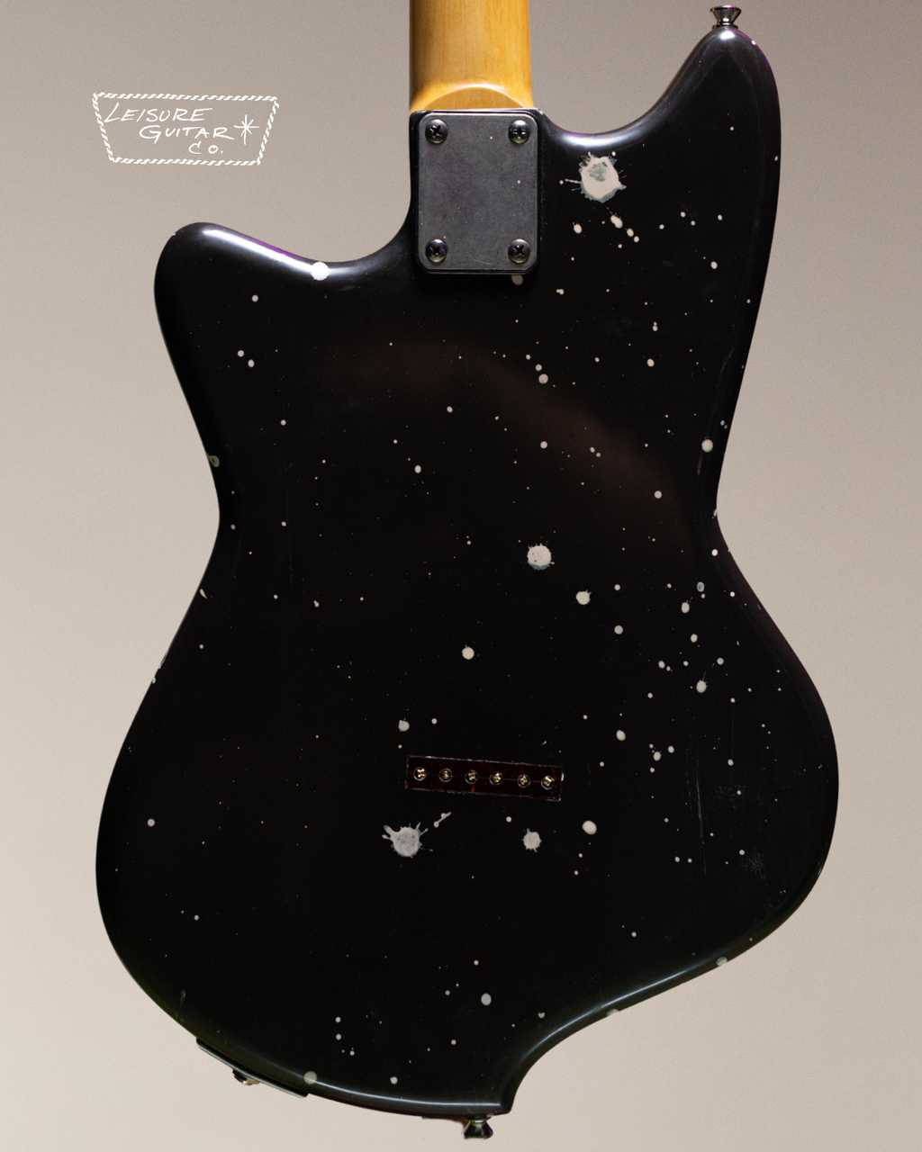 The Leisure Caster Custom / Splattered Dark Chocolate