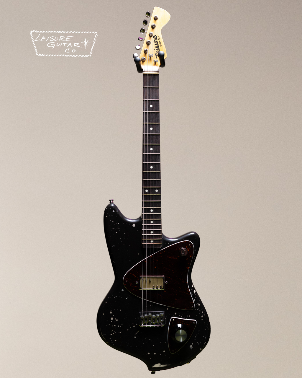 The Leisure Caster Custom / Splattered Dark Chocolate